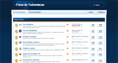 Desktop Screenshot of foros.todoenlaces.com